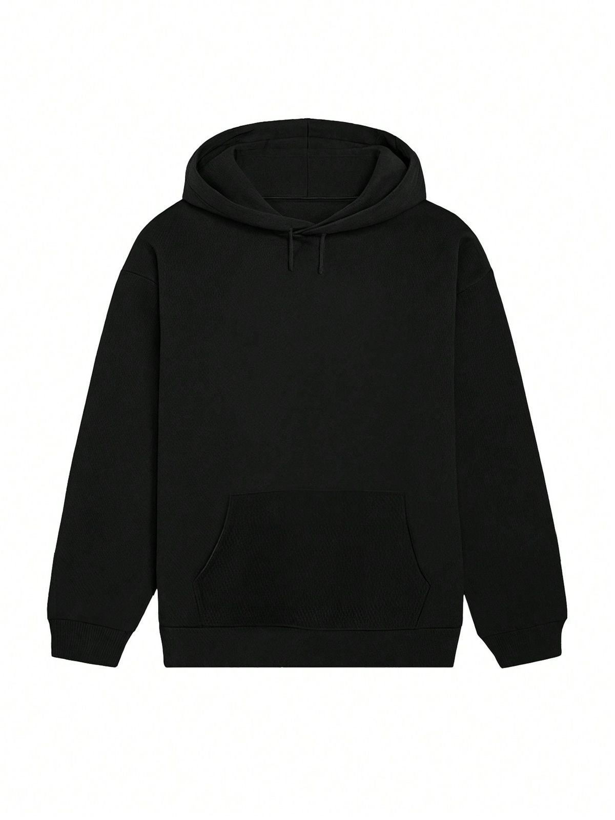 Plain Black Hoodie