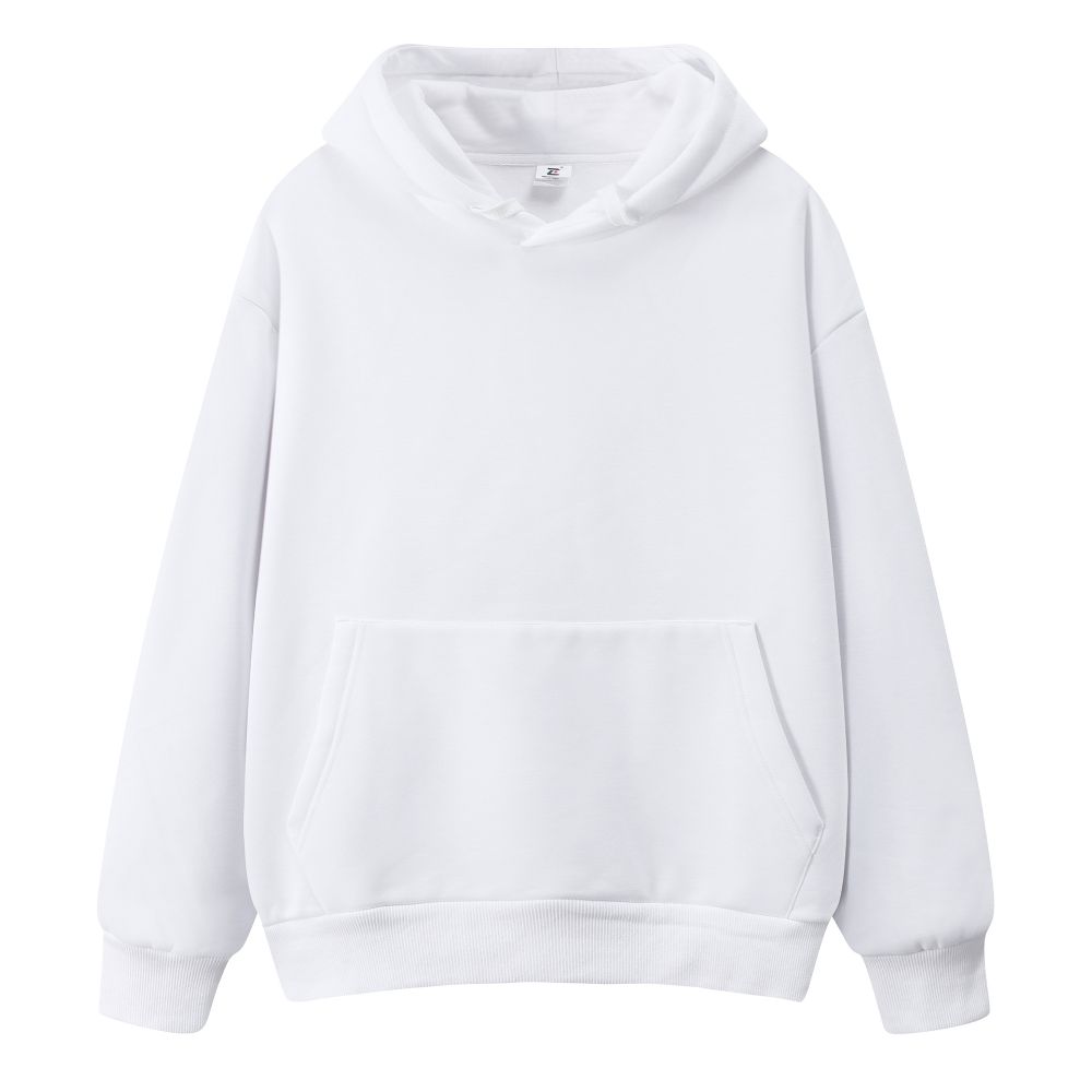 Plain White Hoodie